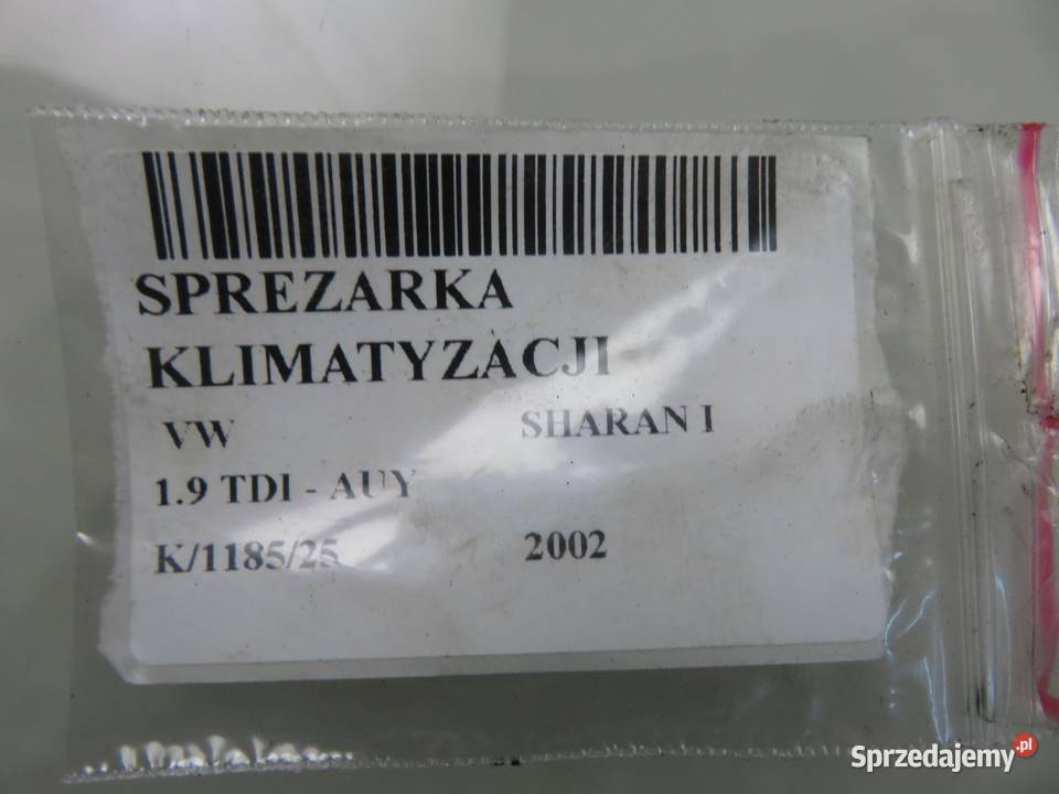 KOMPRESOR KLIMATYZACJI VW SHARAN I 19 TDI