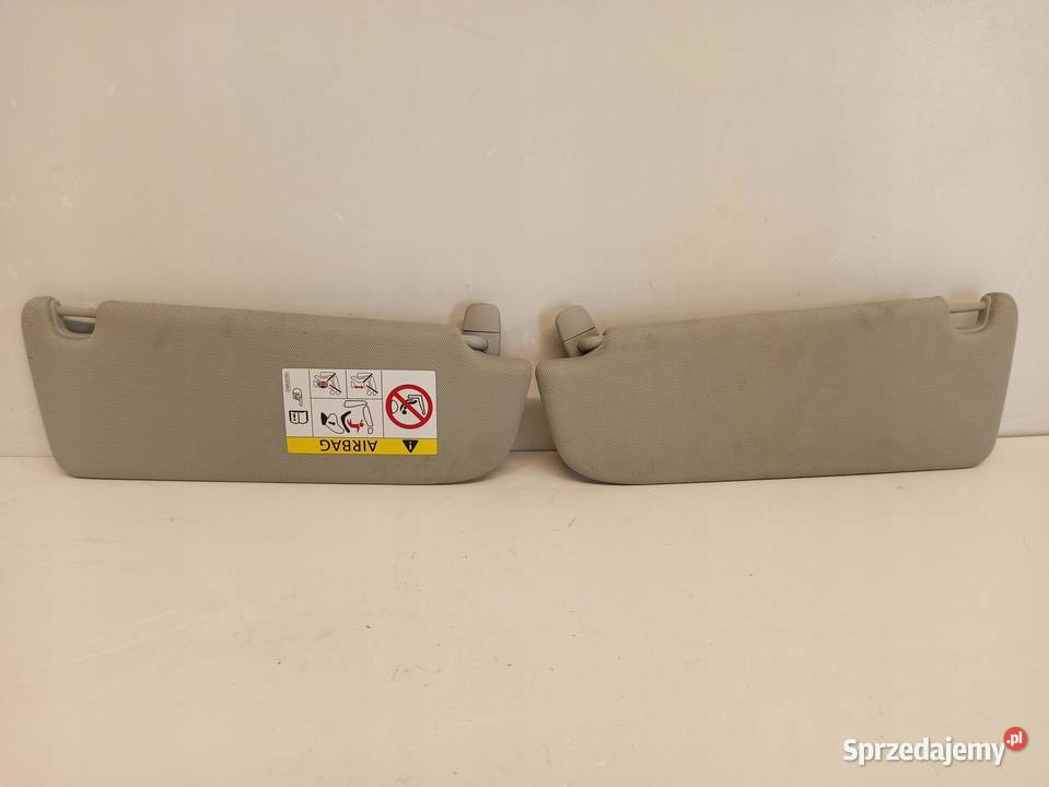 AUDI A6 C7 OSŁONY PRZECIWSŁONECZNE 4G0857551 552