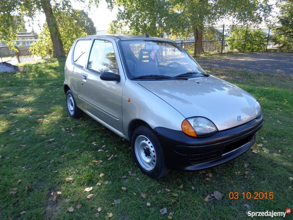 Fiat Seicento blokada skrzyni biegów