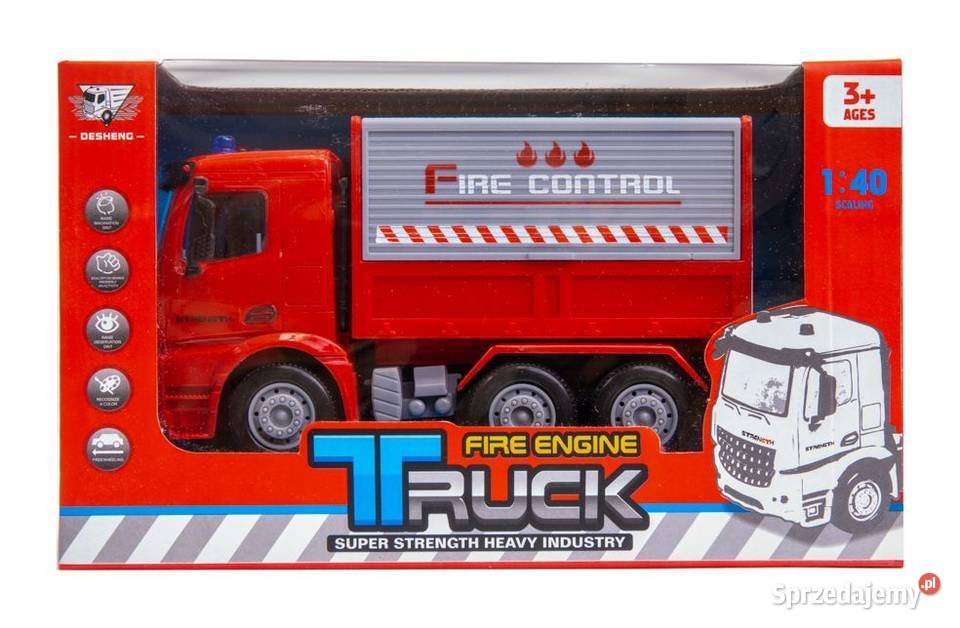Straż pożarna z napędem friction Poznań sprzedam