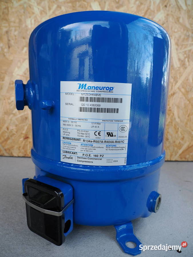 NOWA Sprężarka Danfoss Maneurop MTZ50HK4BVE