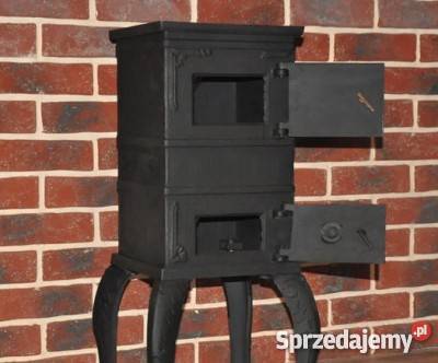 Hercules mini 55 kW żeliwny piec wolnostojący drewno Piece i kominki pomorskie Gdańsk