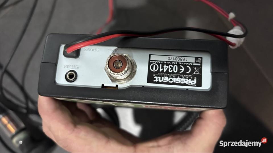 CB Radio President Jimmy II ASC z anteną zestaw Częstochowa sprzedam