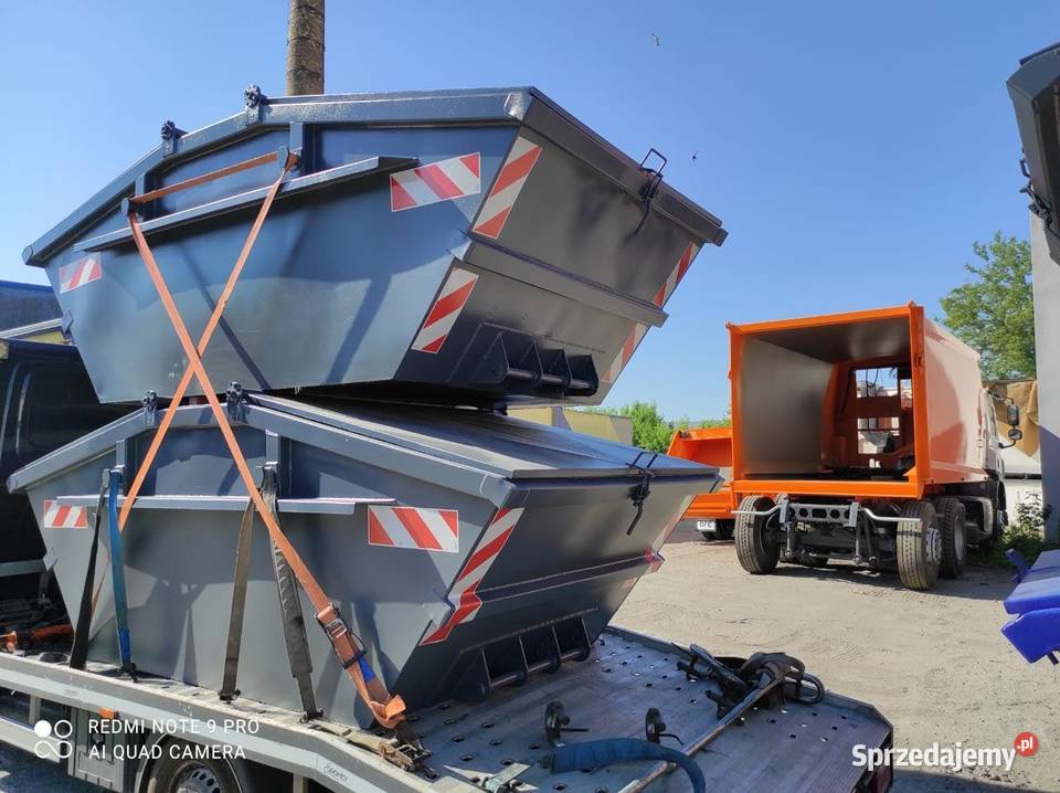 Kontener MULDA 55 m3 KLAPOWAODPADY Pojemnik Włocławek