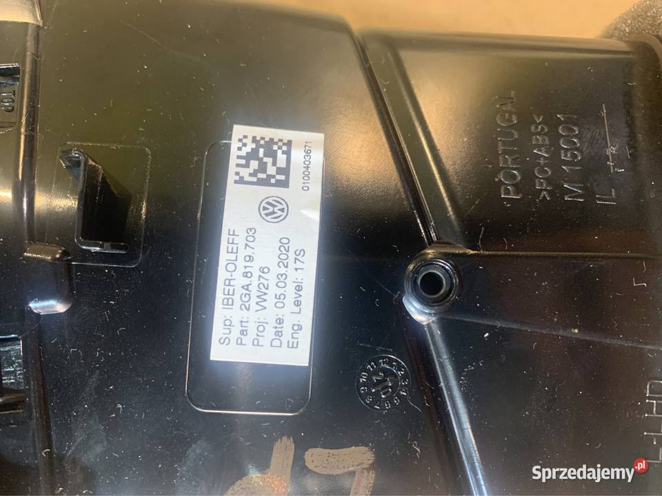 Kratka nawiewu konsoli 2GA819703 vw troc lewy Szczecin