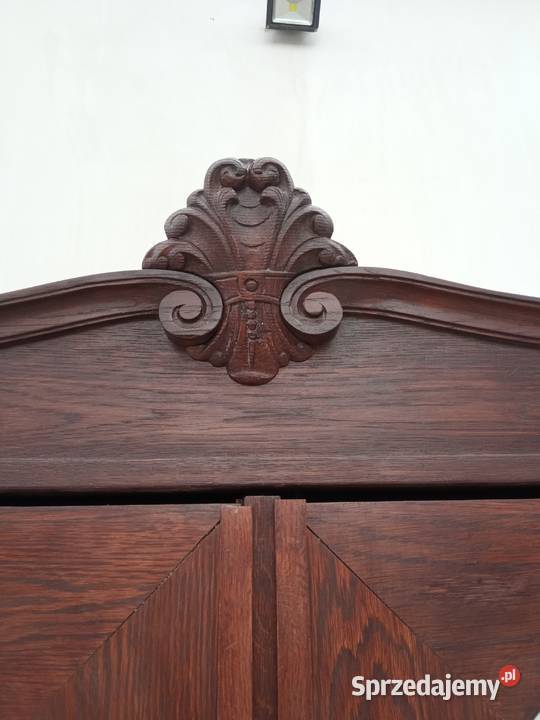 Elegancka Poniemiecka 2drzwiowa szafa ubraniowa Brzeg sprzedam