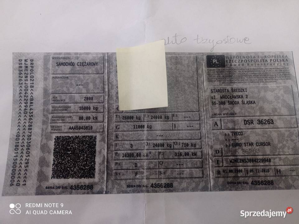 AUTO IVECO EURO STAR CURSOR AUTOMAT Skrzynie Strzegom