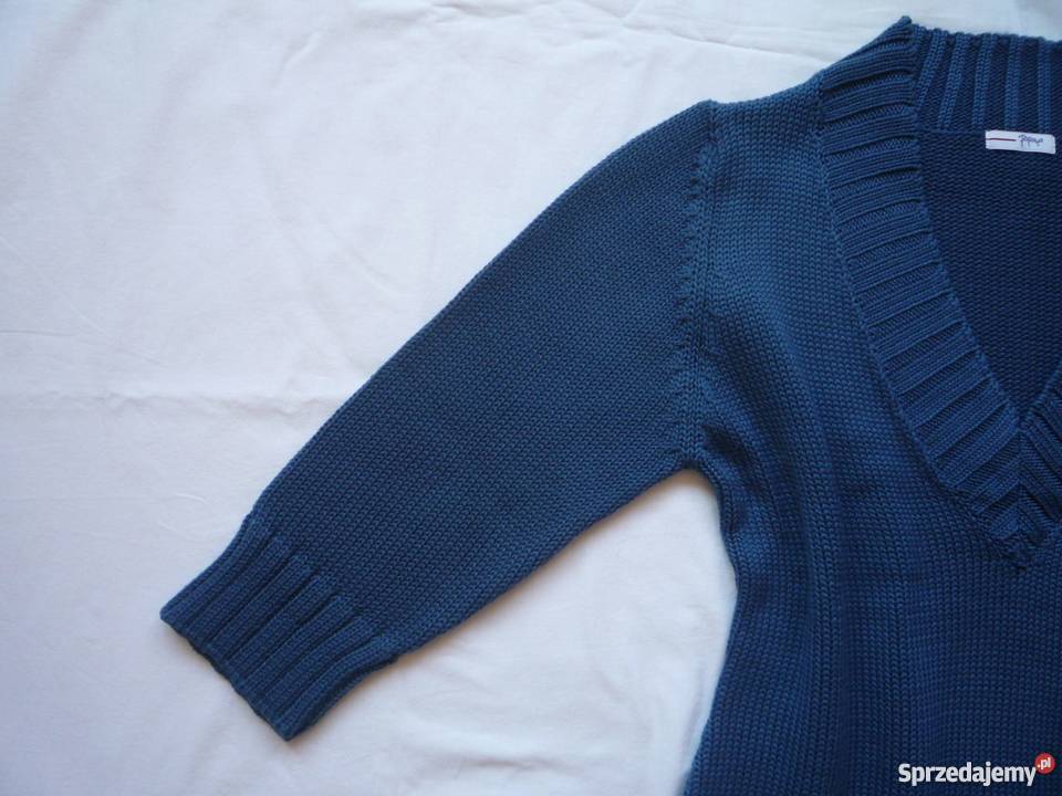 Nowy Papaya Sweter 38M 40L niebieski 34 rękaw zachodniopomorskie