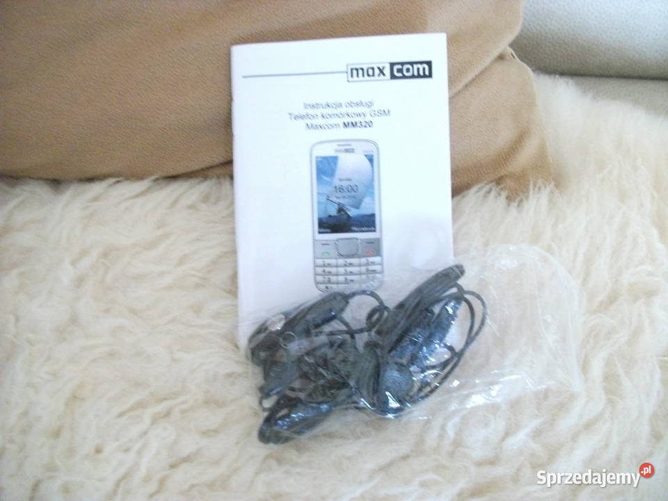 Komórkowy telefon Maxcom MM330 z ładowarką Warszawa