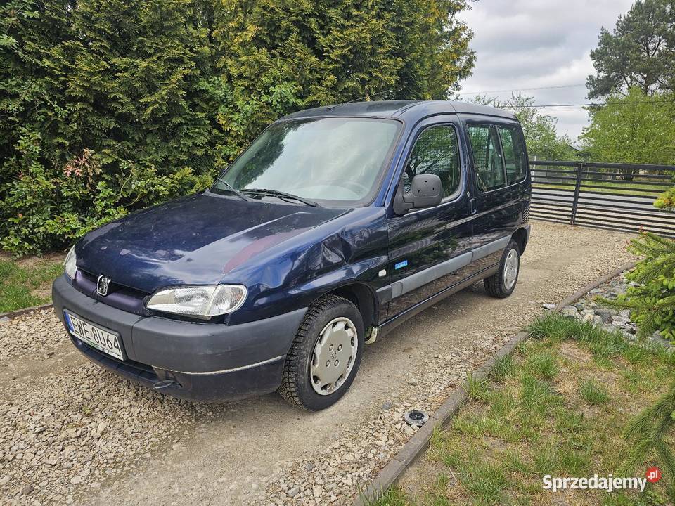 Peugeot partner 19d hak 5 osobowy Chotynin