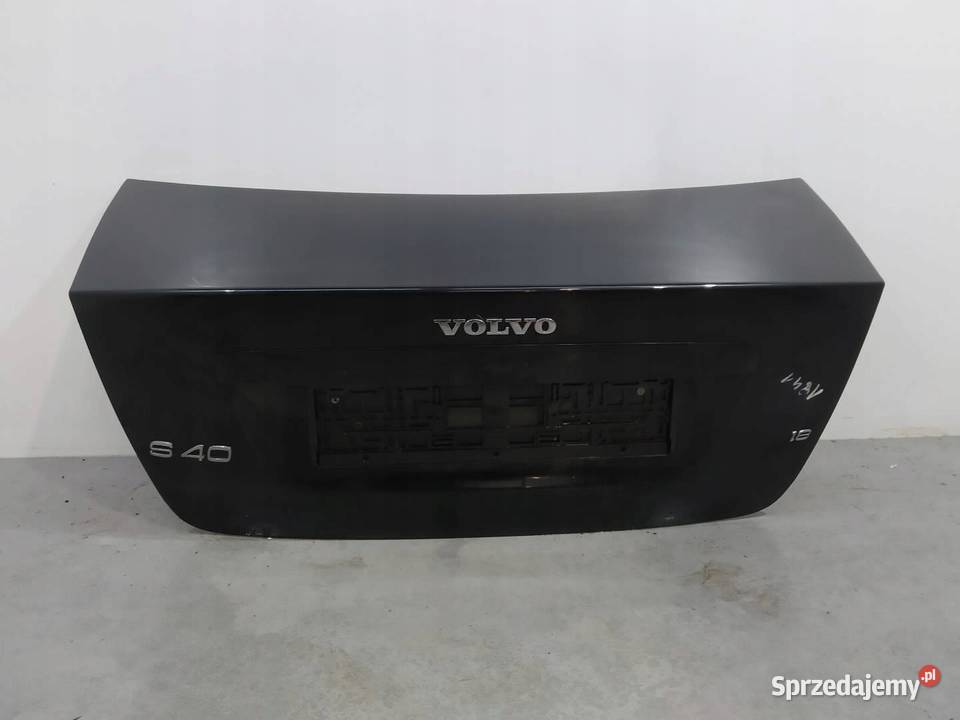 KLAPA TYŁ SEDAN 45246 Volvo S40 II 20042012 Klapy bagażnika