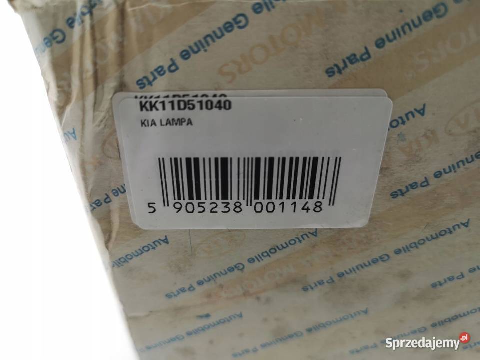 REFLEKTOR PRAWY PRZÓD KIA PRIDE 19932000 osobowe