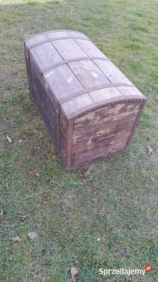 Stara skrzynia kufer Jasło