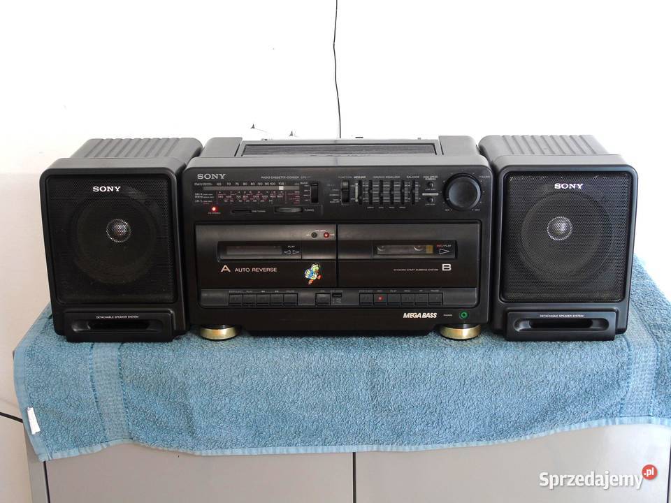 Radio odtwarzacz AUX Sony CFS710L Vintage Jasło