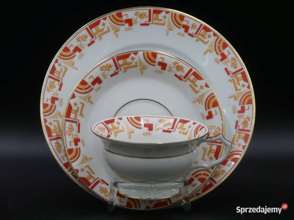 Urokliwe trio Hutschenreuther 1939 65 piękne Poznań