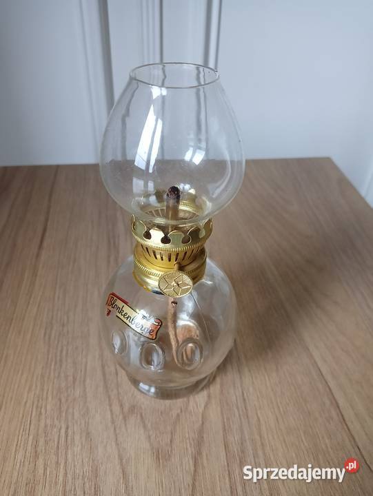 Lampa naftowa szklana małopolskie Limanowa