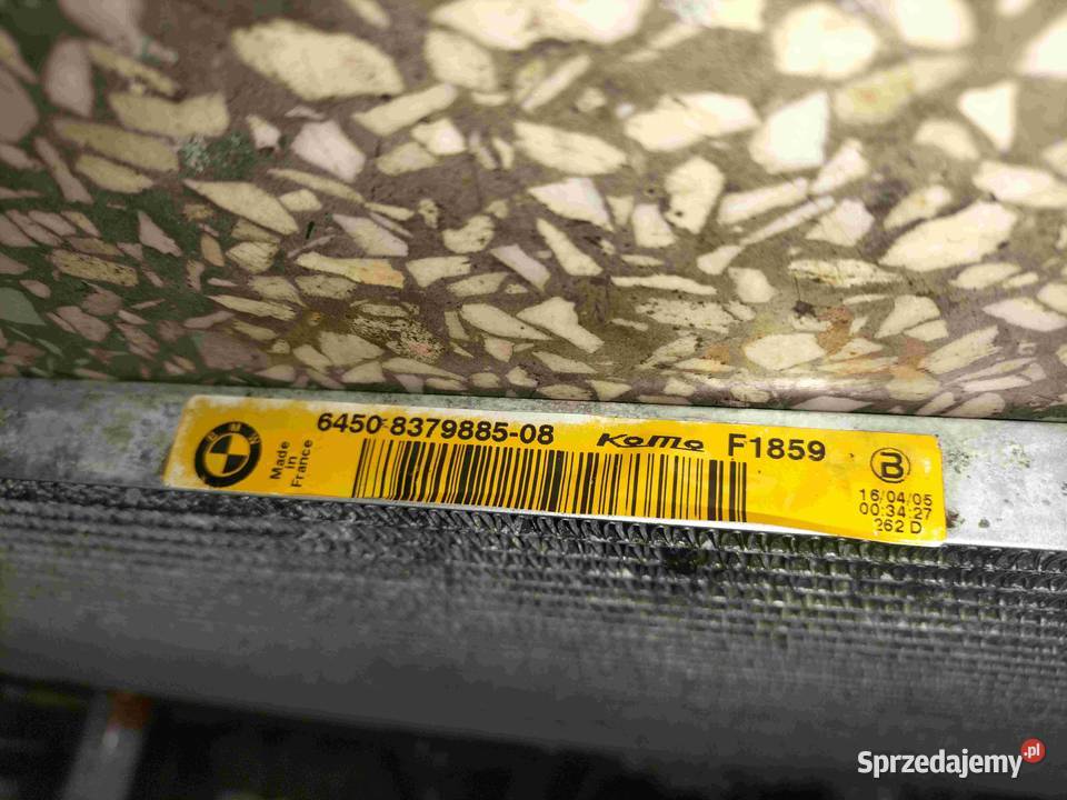 Skraplacz klimatyzacji BMW E60 E61 E63 E64 E65