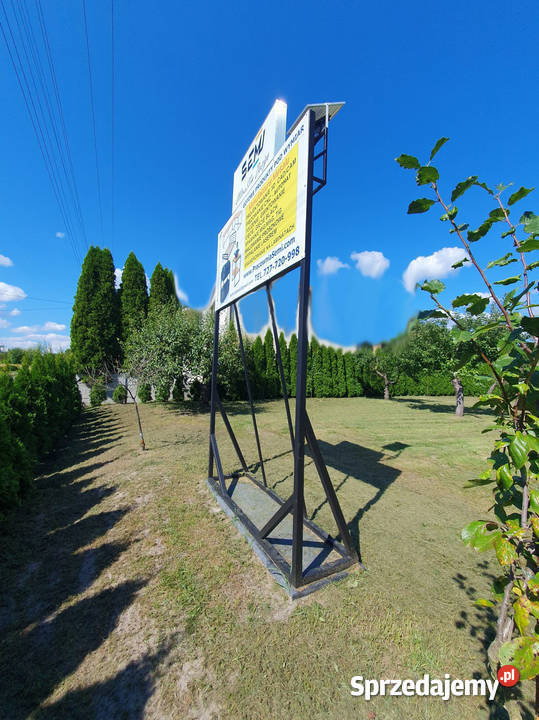 Stojak na baner reklamę reklamowy ściana