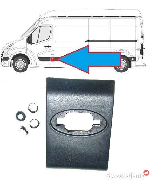 LISTWA LEWA NA SŁUPEK BOK OPEL MOVANO B 23 CDTI dolnośląskie