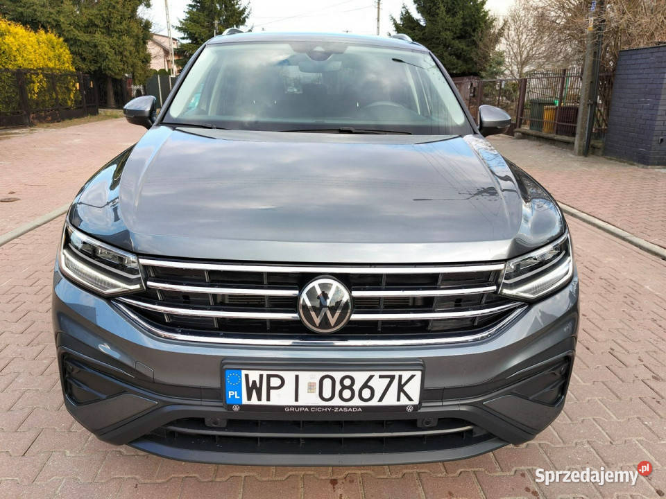 Volkswagen Tiguan Allspace Salon Polska stan kamera cofania Mińsk Mazowiecki sprzedam