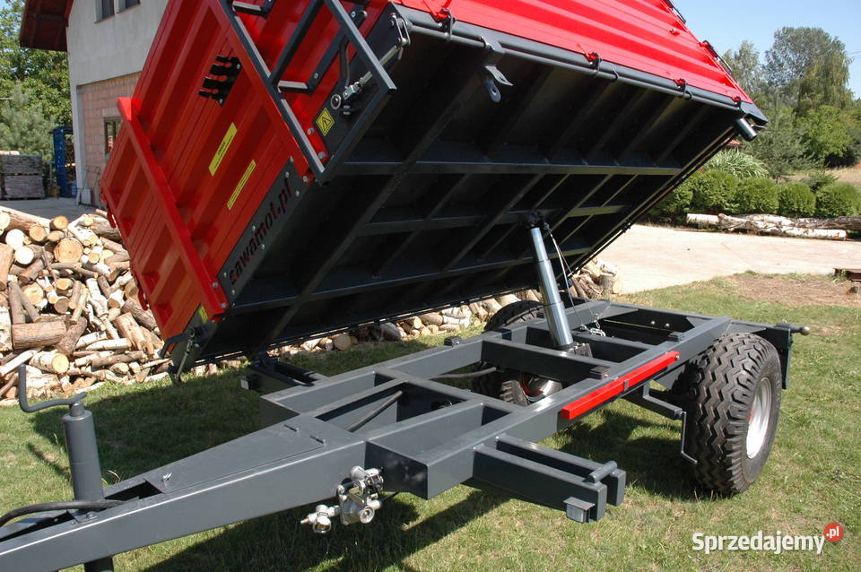 Przyczepa rolnicza 35T kiper nieuszkodzony Łańcut