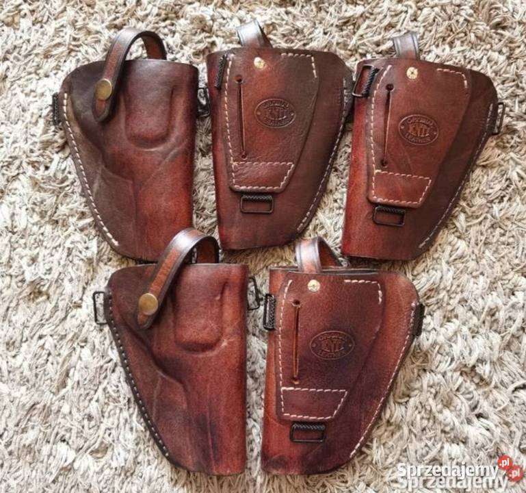 Pochwa kabura skórzana do rewolwer 2535cala Busko-Zdrój sprzedam