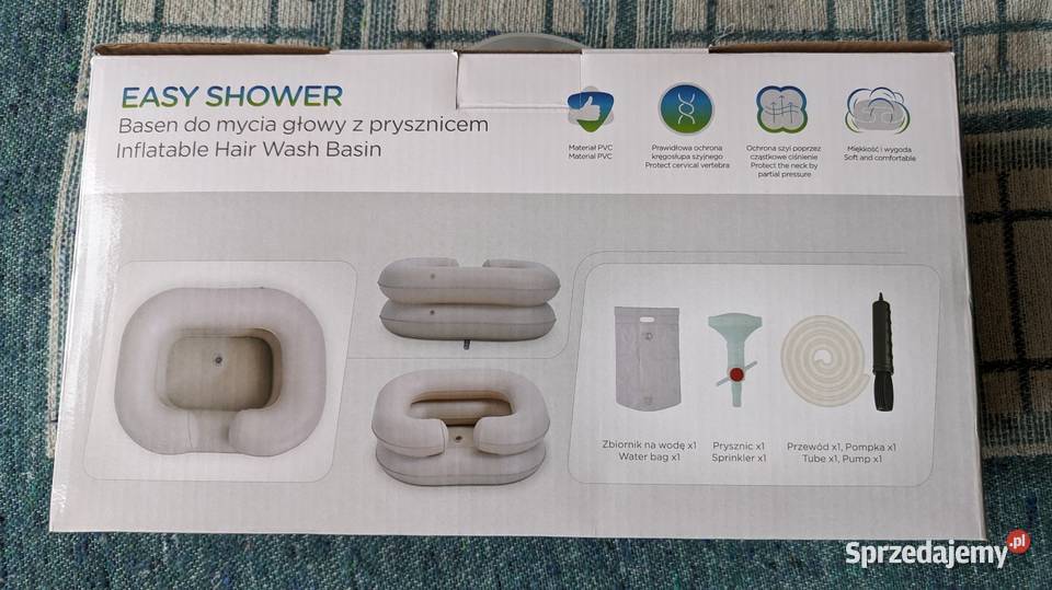 Basen do mycia głowy nowy Przasnysz sprzedam