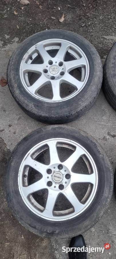 Alufelgi 5x112 16r z oponami lato passat audi Samochodowe Chełm