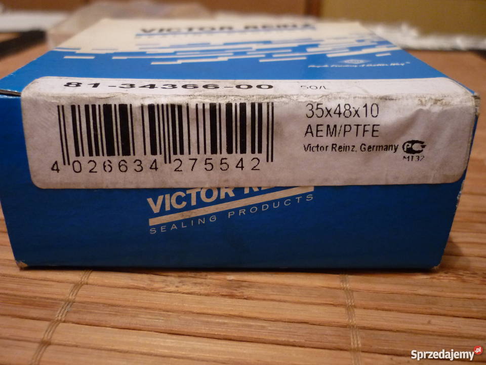 Uszczelniacz simering 35X48X10 Reinz Audi Skoda łódzkie Łódź