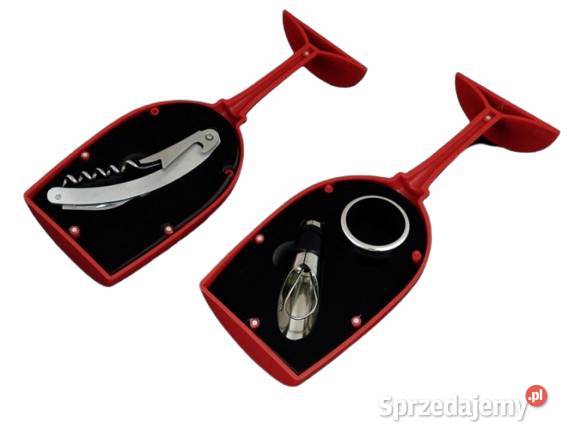 Zestaw do Wina w Kształcie Kieliszka Korkociąg Ostrowy nad Okszą