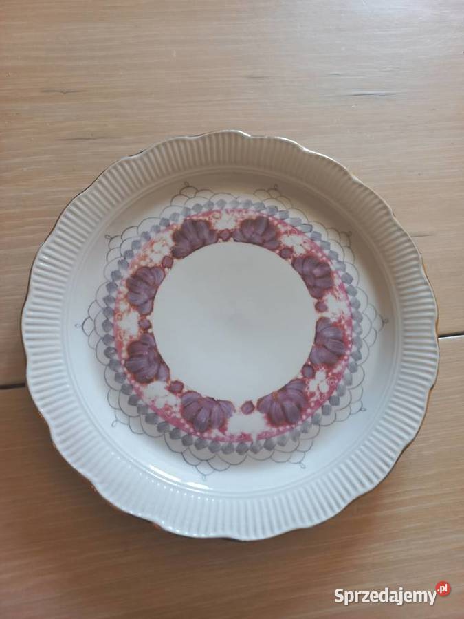 Talerzyk ręcznie malowany Chodzież Z Czachowska Piastów