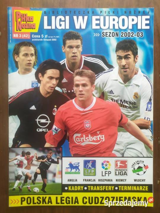 Skarb kibica ligi w Europie sezon 200203 Czasopisma