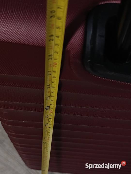 duża walizka Wittchen w kolorze bordowym Poznań