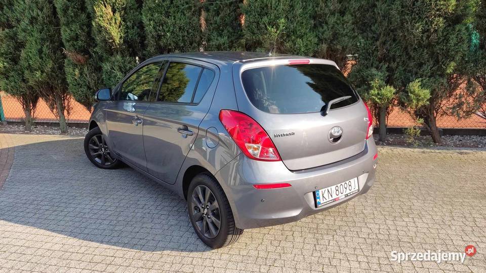 Hyundai i20 2014r 12 Led Klimatyzacja Przebieg nieuszkodzony Jasło
