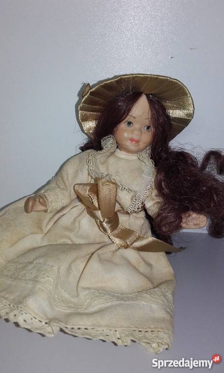 Zestaw porcelanowych lalek rower wózek huśtawka Ropczyce