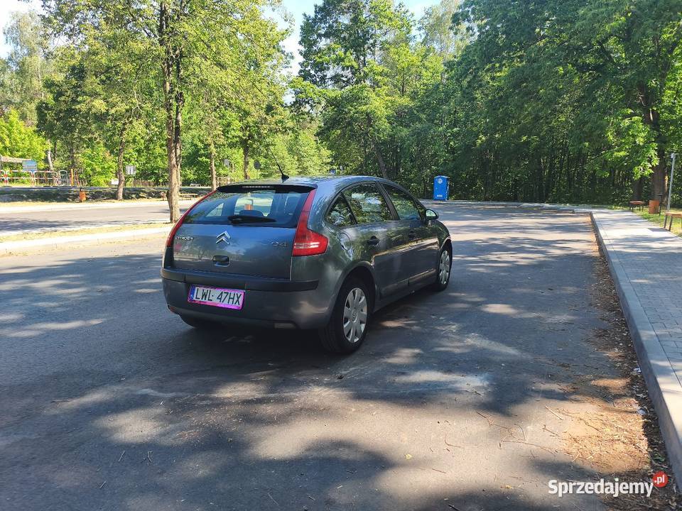 Citroen C4 16HDi 90 welurowa tapicerka Włodawa sprzedam