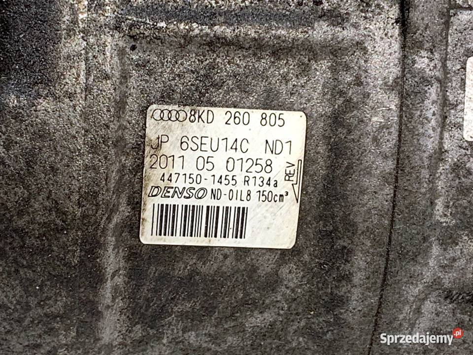 SPRĘŻARKA KLIMATYZACJI AUDI Q5 8R 8K0260805 20