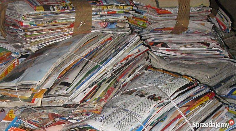 Makulatura bezpłatny odbiór makulatury mazowieckie Warszawa usługa