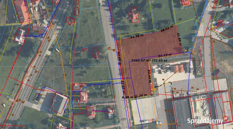 Działka usługowa 5000 m do wynajęcia RabkaZdrój małopolskie Rabka-Zdrój