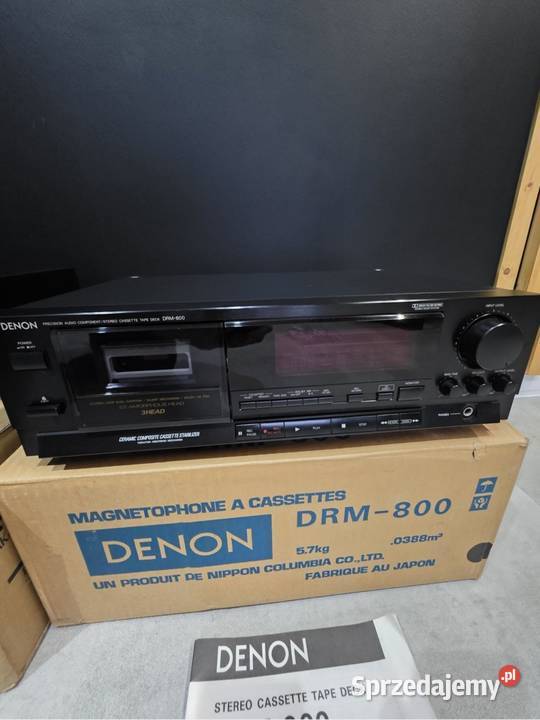Magnetofon Dennon DRM 800 NOWY