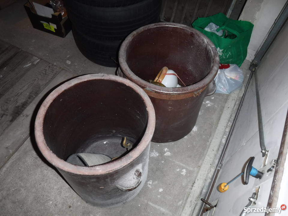 Beczka ceramiczna garnek kamionka 50L beczka do Szydłowiec