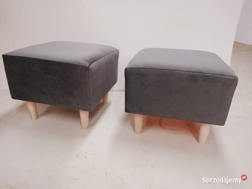 Pufa kostka nowa szara Warszawa