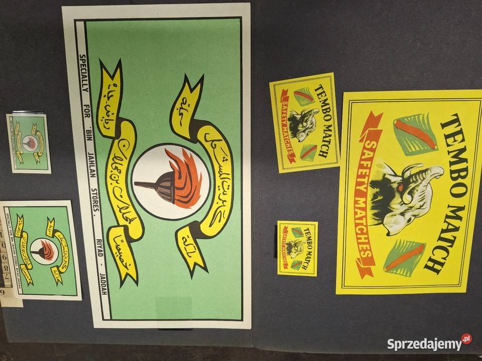 Etykiety zapałczane klaser Pozostałe Brzeg Dolny