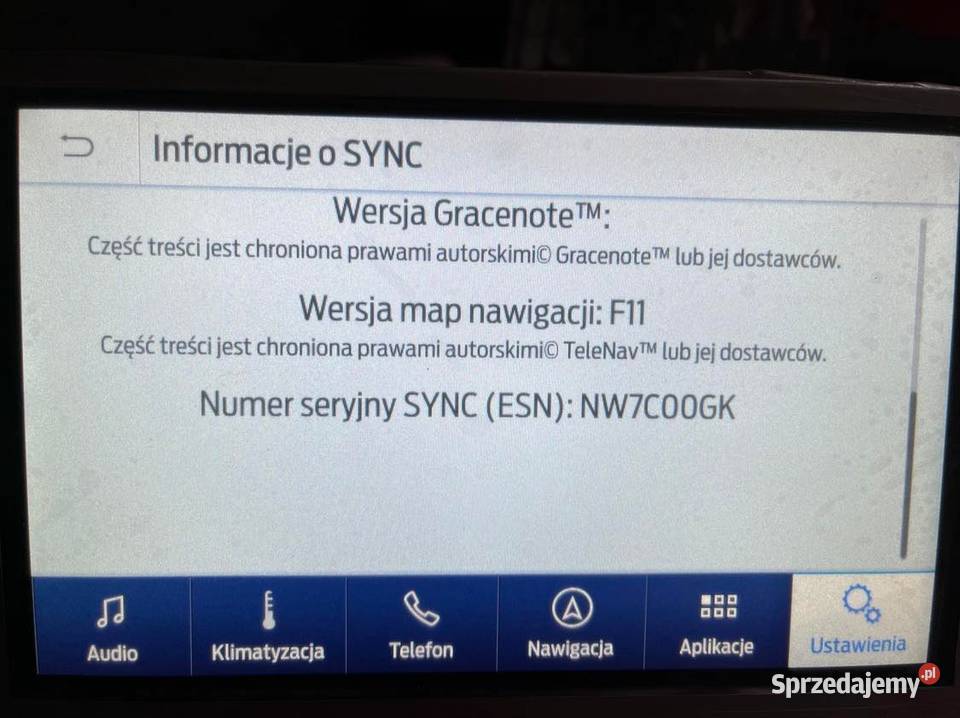 sync 3 viedo player usb Kraków