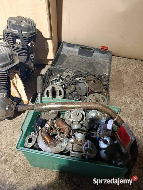 Honda cb50j plus dwa silniki i różne części Kobylnica