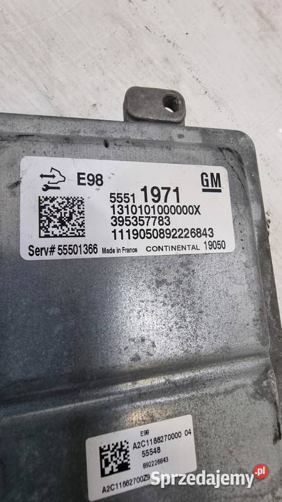 OPEL INSIGNIA B 20 CDTI KOMPUTER STEROWNIK