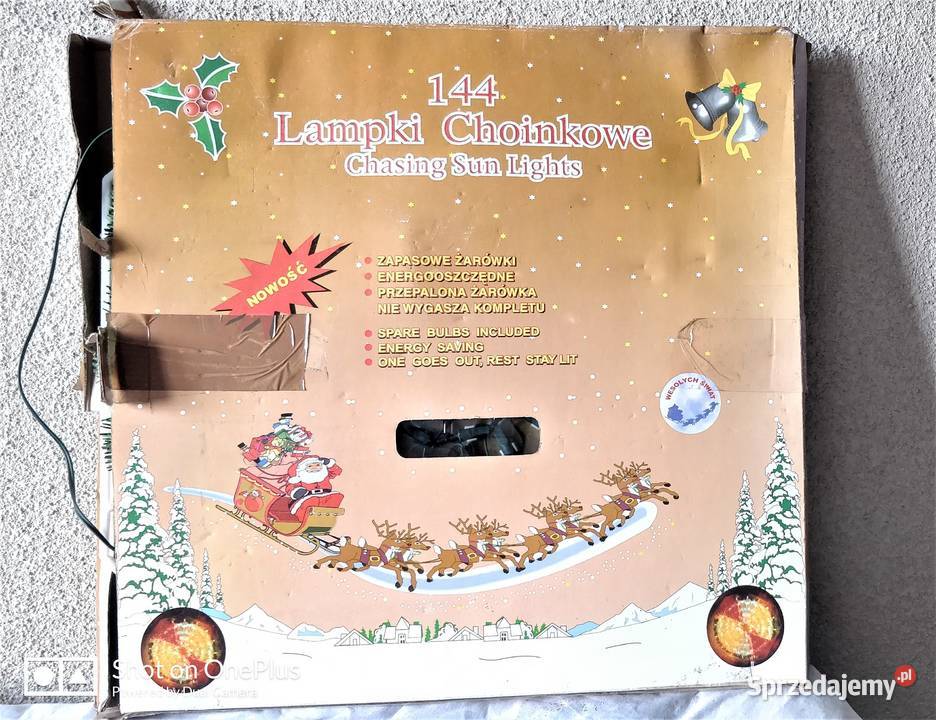 Fantazja lampki ozdobne dekoracyjne choinkowe wielokolorowy Nysa