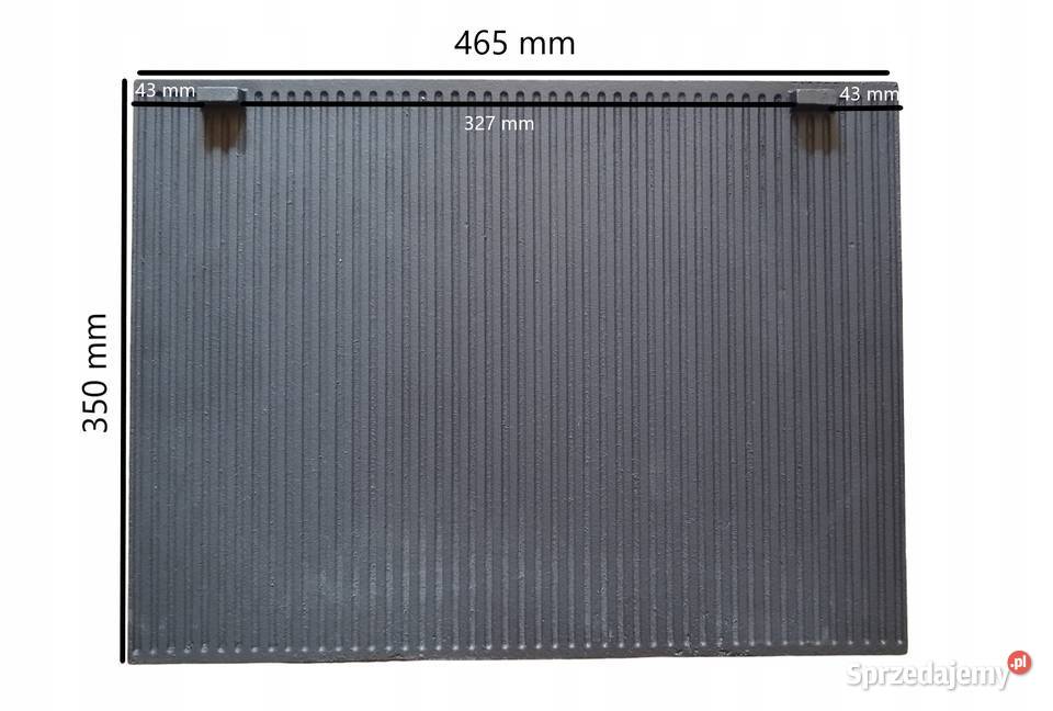 Płyta tylna do wkładu kominka Invicta żeliwna Skawina