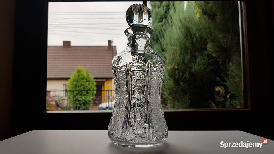 Kryształowa karafka 2 kryształ PRL