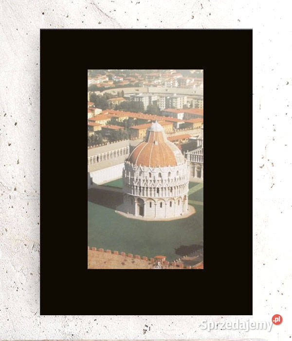 Piza plakat A4 włoska architektura plakat 21x30 Bydgoszcz